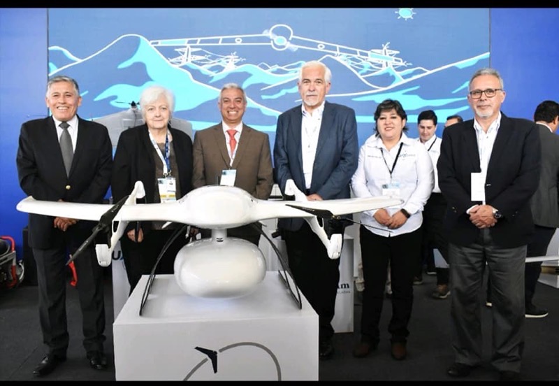 UAV of Peru Authorities in the SITDRONE Fair