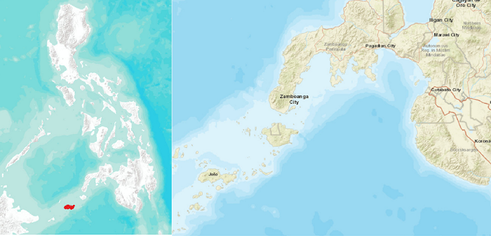 Figure 1. Sulu Island in Mindanao