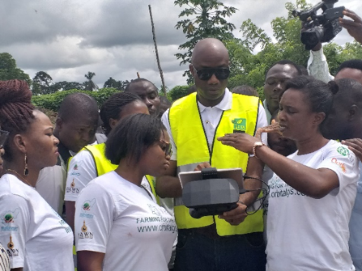 Training of youth and farmers in drone for agriculture Ondo State