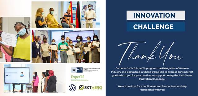 AHK Innovation Challenge - Thank You